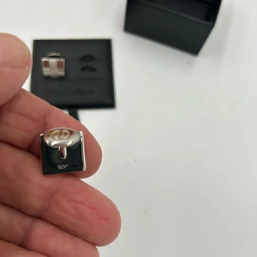 Men’s SFA  brand, sterling, silver premium cufflinks